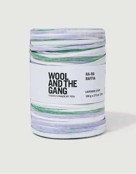Wool and the Gang Ra Ra Raffia Stripe