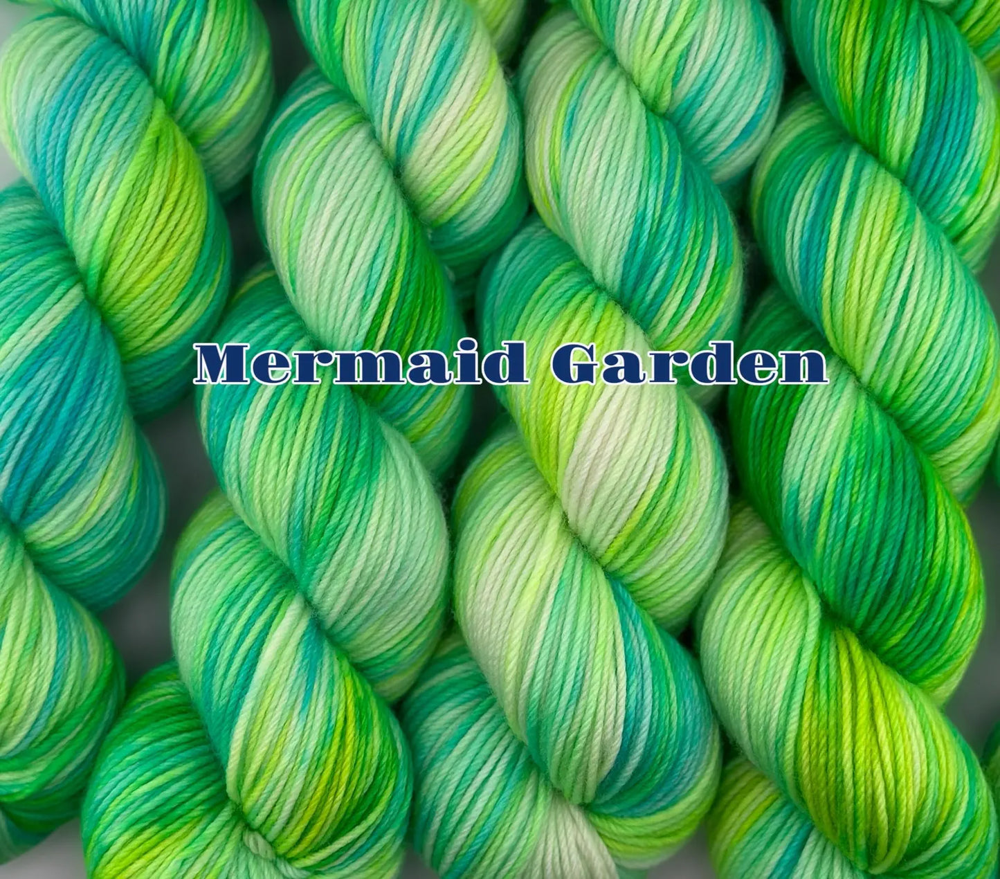Mermaid Garden By Yarnette Hand Dyed Yarns