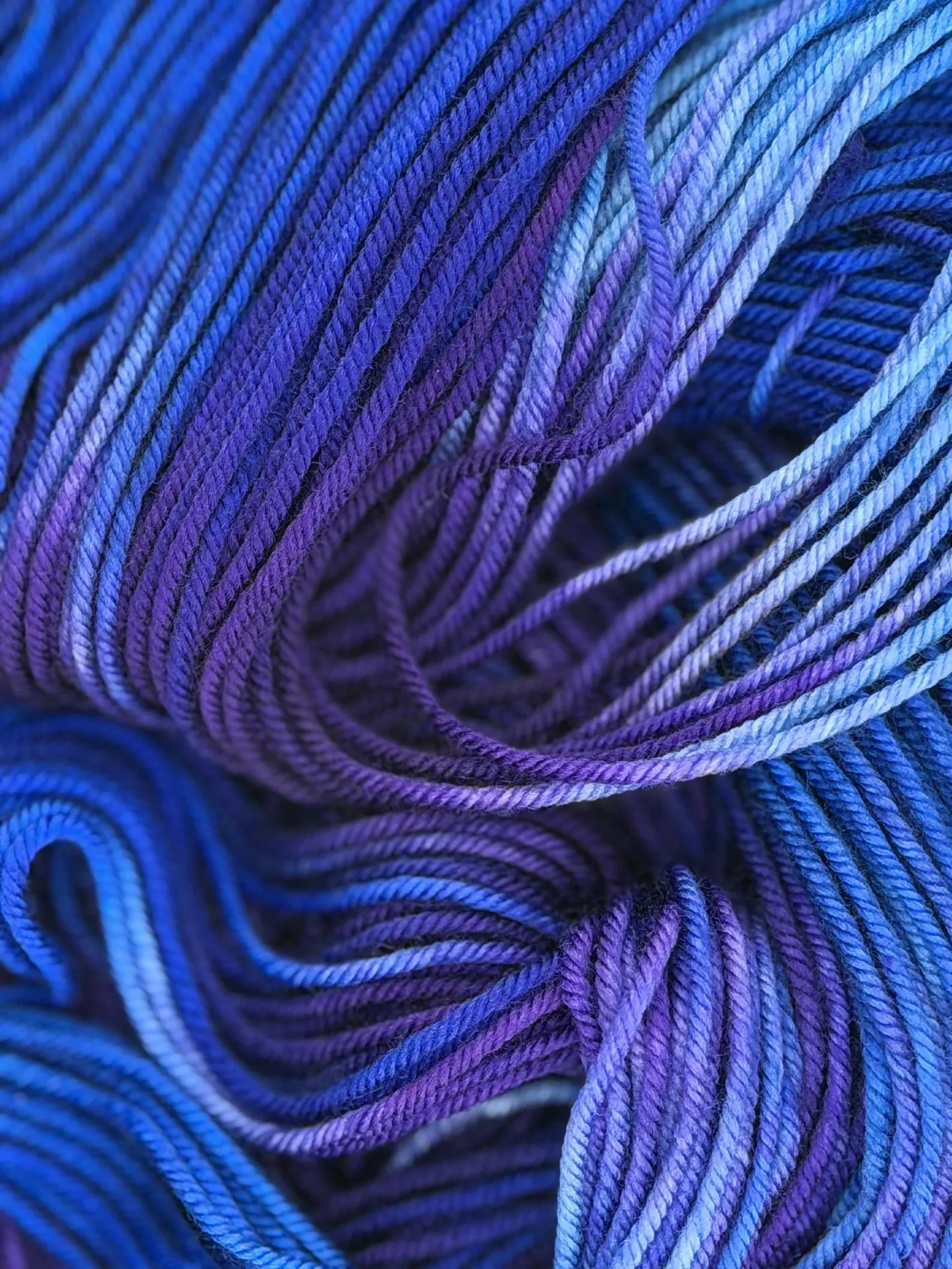 Midnight Iris by Yarnette Hand Dyed Yarns