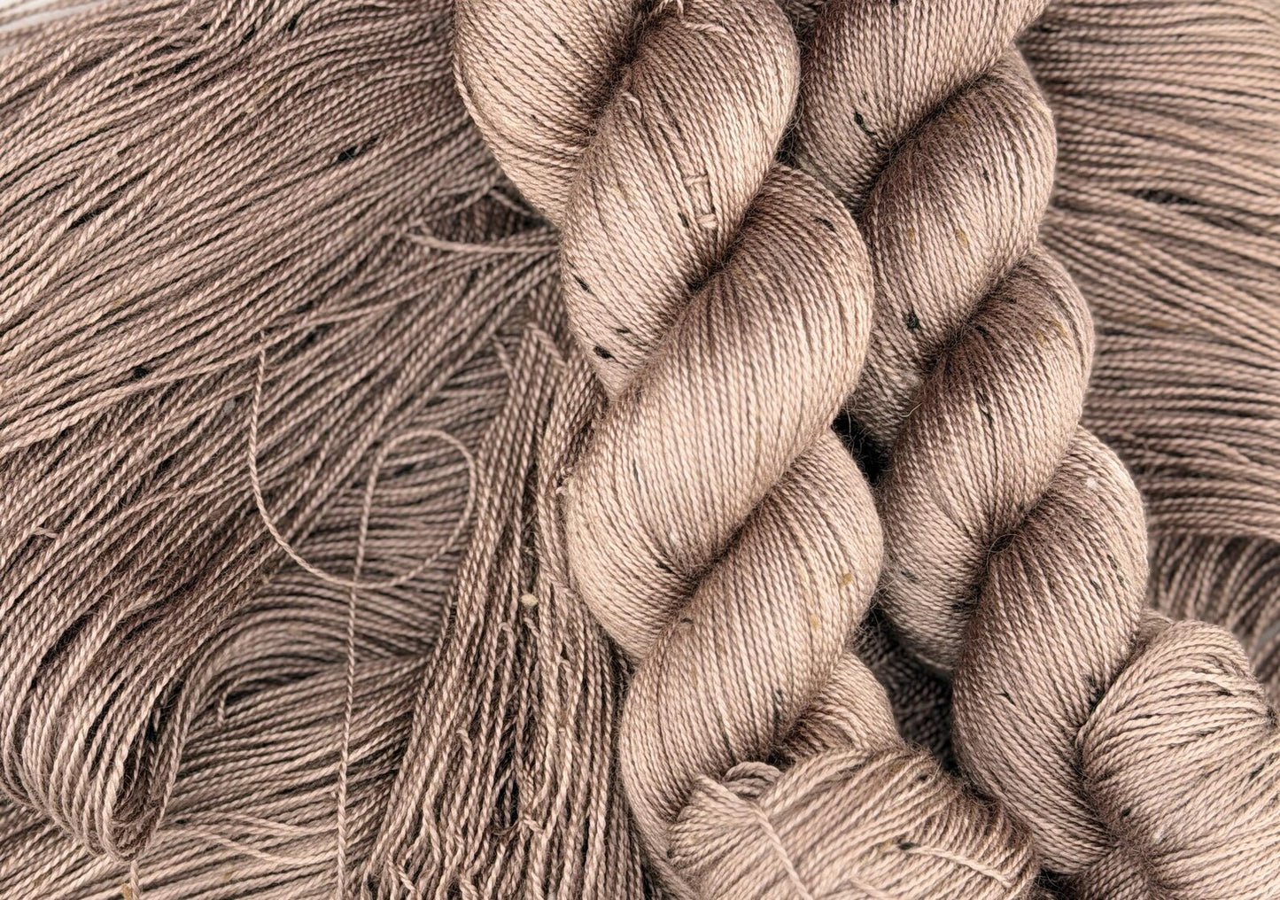 Pebbled Silk by Yarnette Hand Dyed Yarns