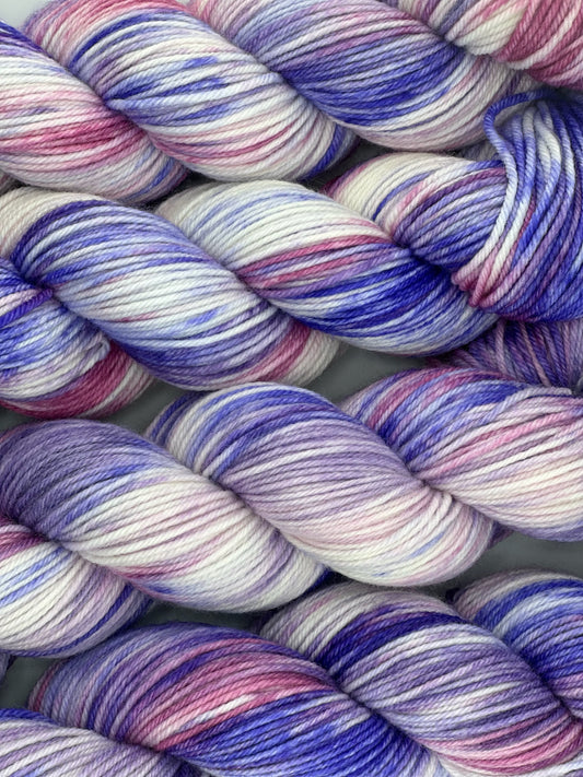 Shades of Purple by Yarnette Hand Dyed Yarns