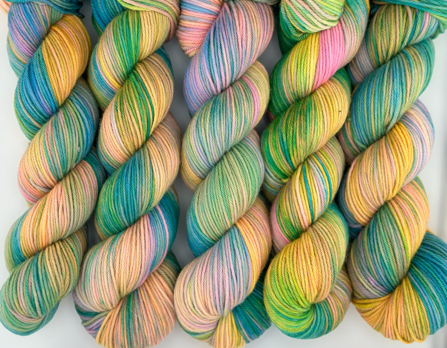 Cotton Candy by Yarnette Hand Dyed Yarns