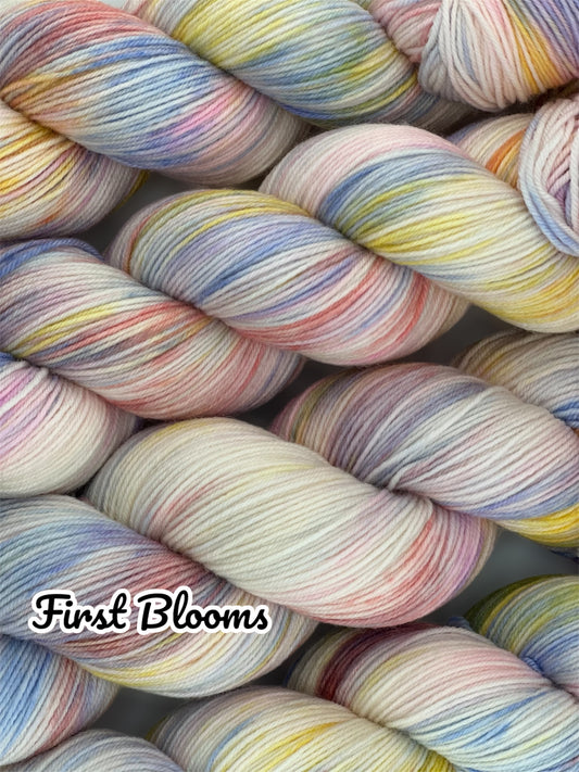 First Blooms by Yarnette Hand Dyed Yarns