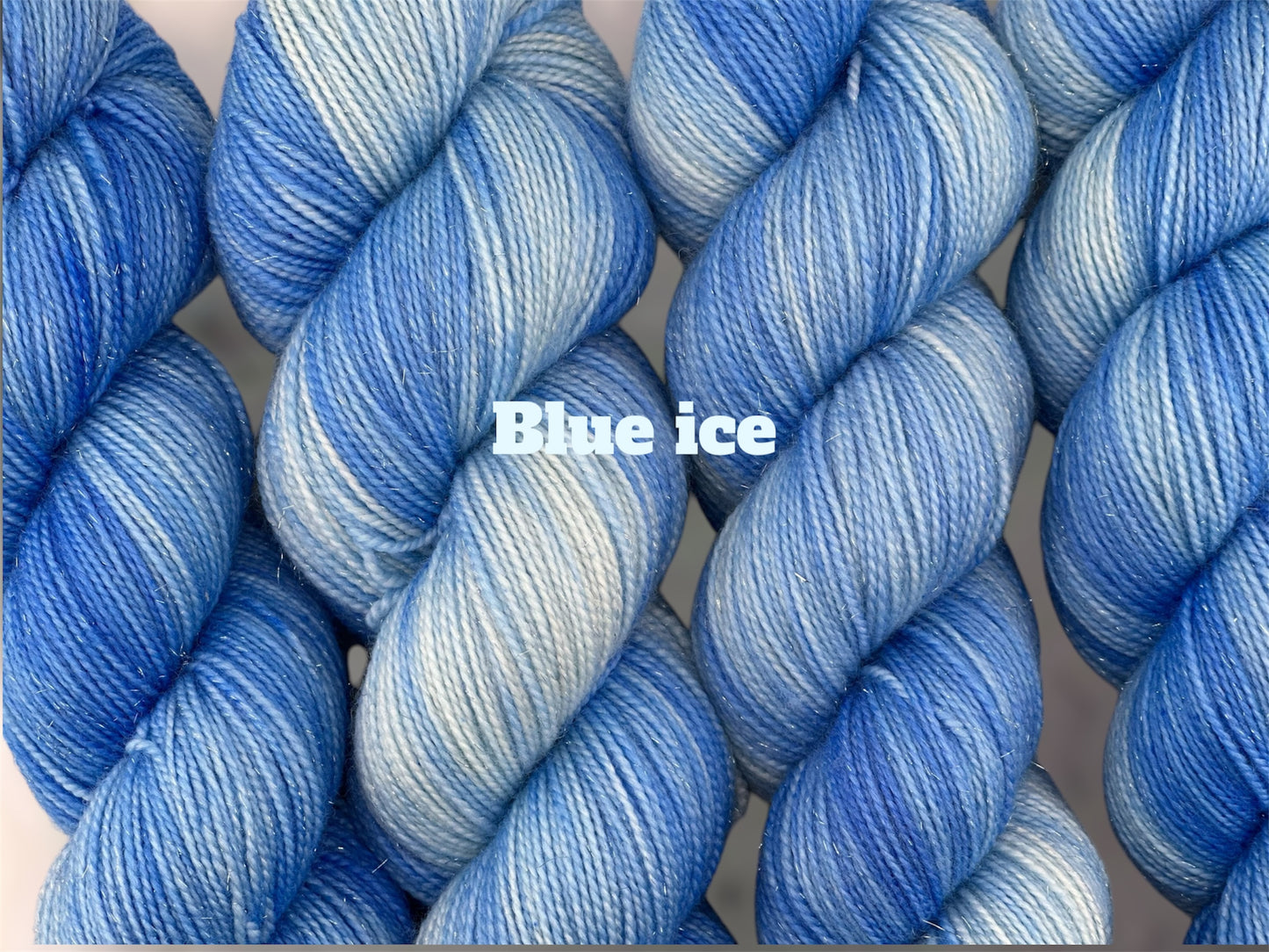 Blue Ice by Yarnette Hand Dyed Yarns