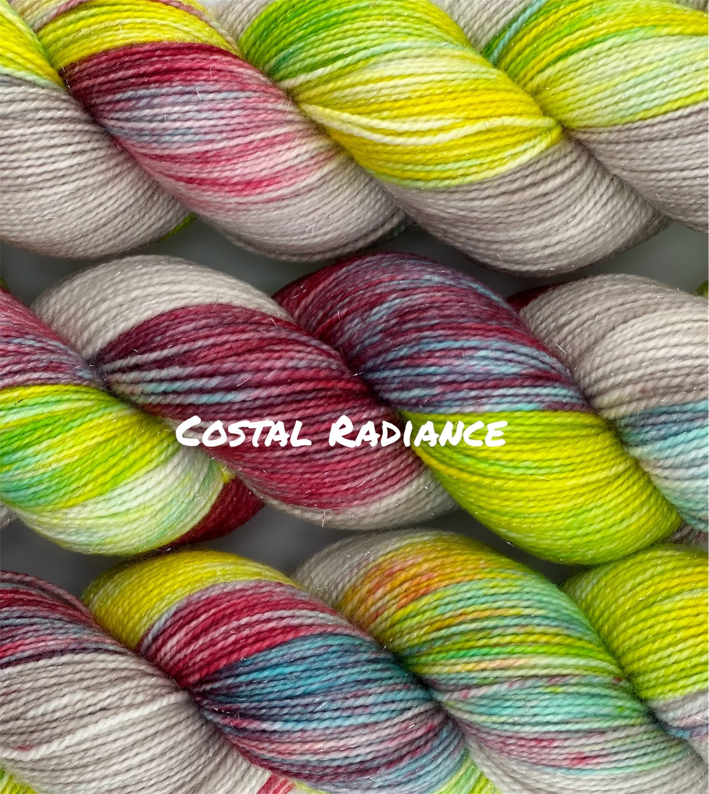 Costal Radiance by Yarnette Hand Dyed Yarns