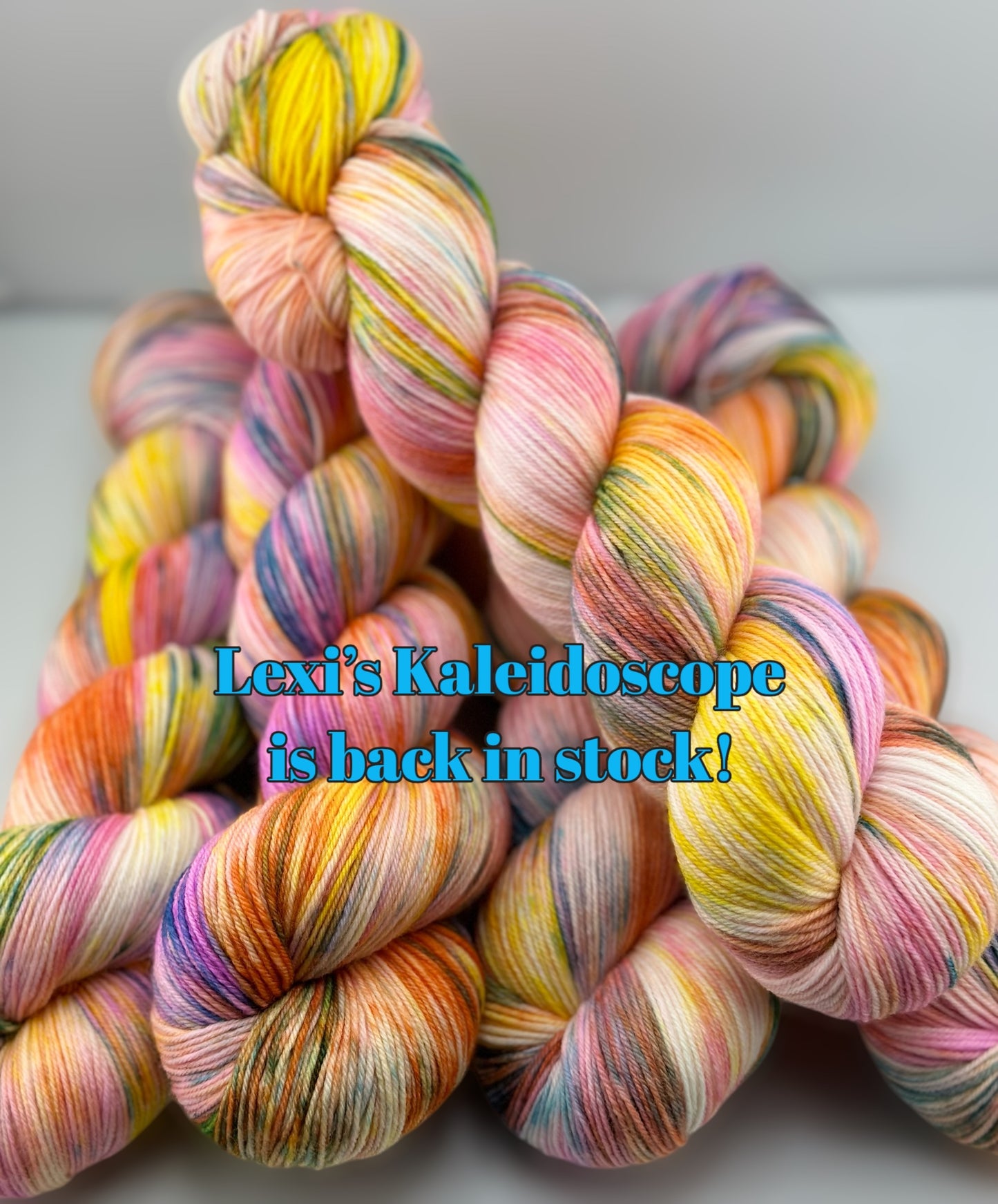 Lexi's Kaleidascope by Yarnette Hand Dyed Yarns