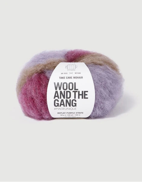 Wool and the Gang - Take Care Mohair Striped