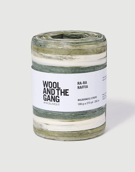 Wool and the Gang Ra Ra Raffia Stripe