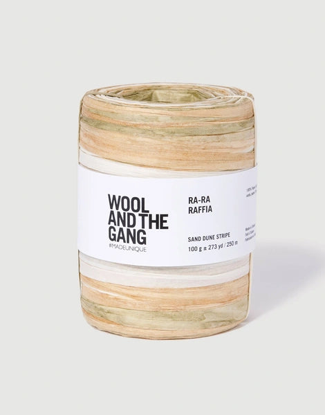 Wool and the Gang Ra Ra Raffia Stripe