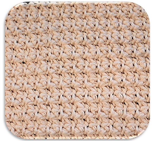 Beginner Crochet Series: Washcloth Stitch Sampler Week 9