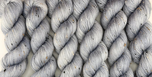Silken Smoke by Yarnette Hand Dyed Yarns