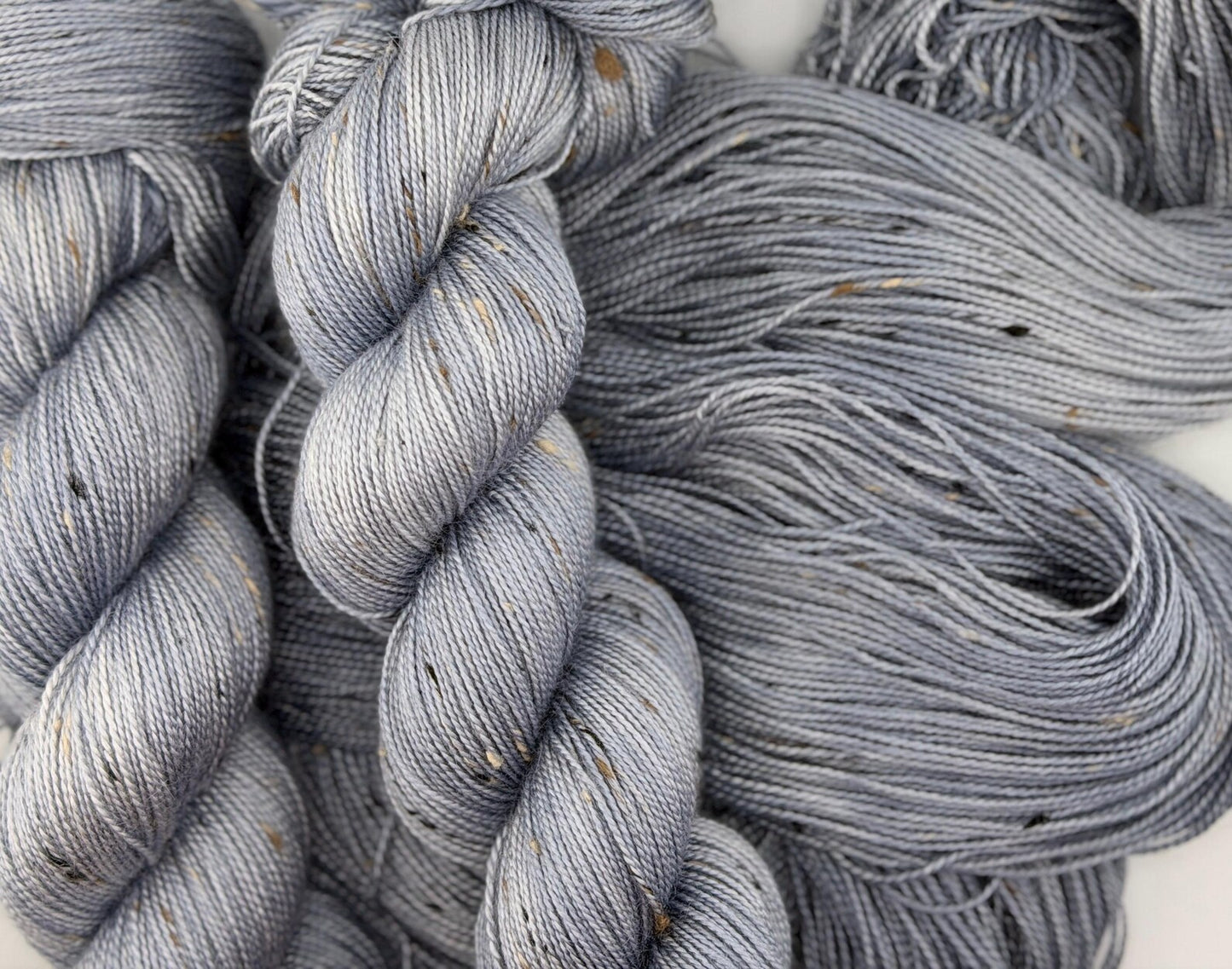 Silken Smoke by Yarnette Hand Dyed Yarns