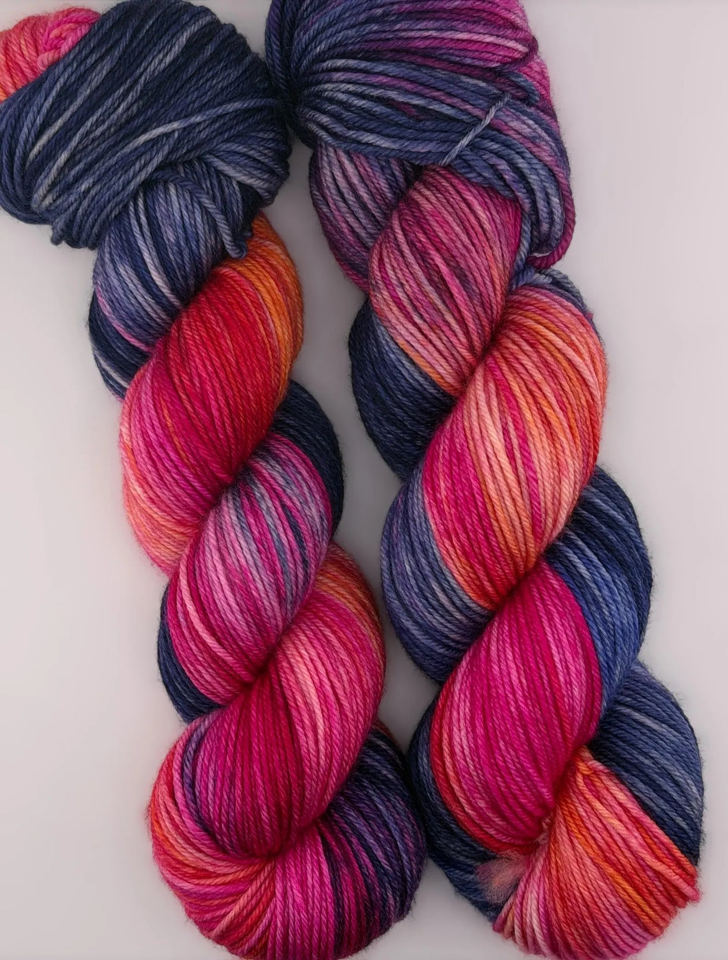 Summer Sunset Afterglow by Yarnette Hand Dyed Yarns