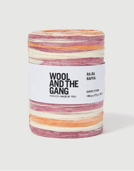 Wool and the Gang Ra Ra Raffia Stripe