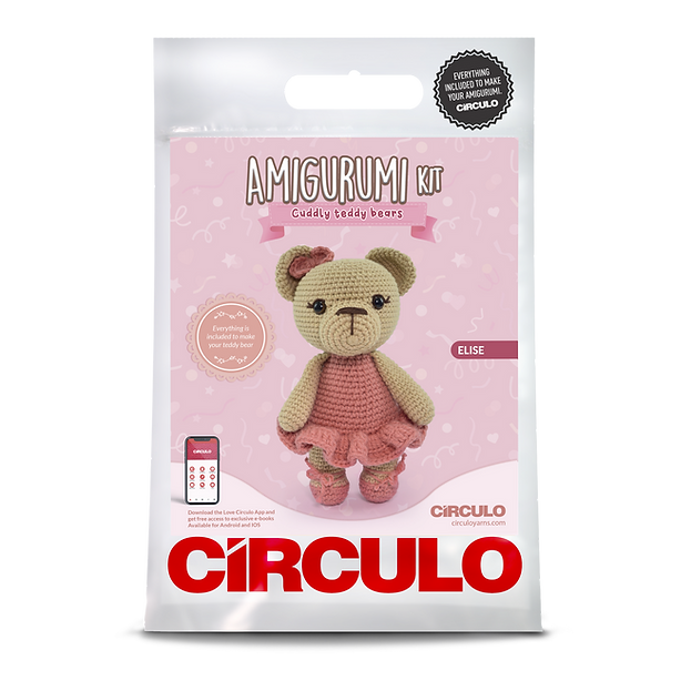 Cuddly Bear Collection - Amigurumi Kit by Circulo
