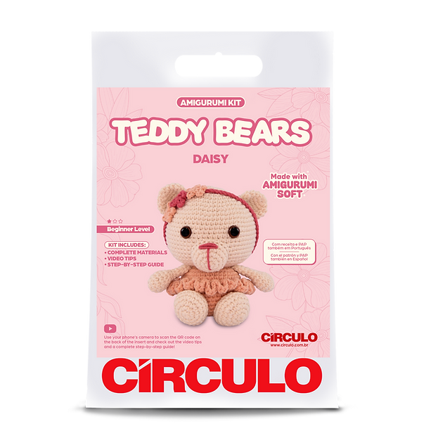 Teddy Bear Collection - Amigurumi Kits by Circulo