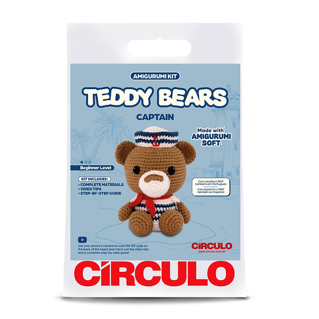 Teddy Bear Collection - Amigurumi Kits by Circulo