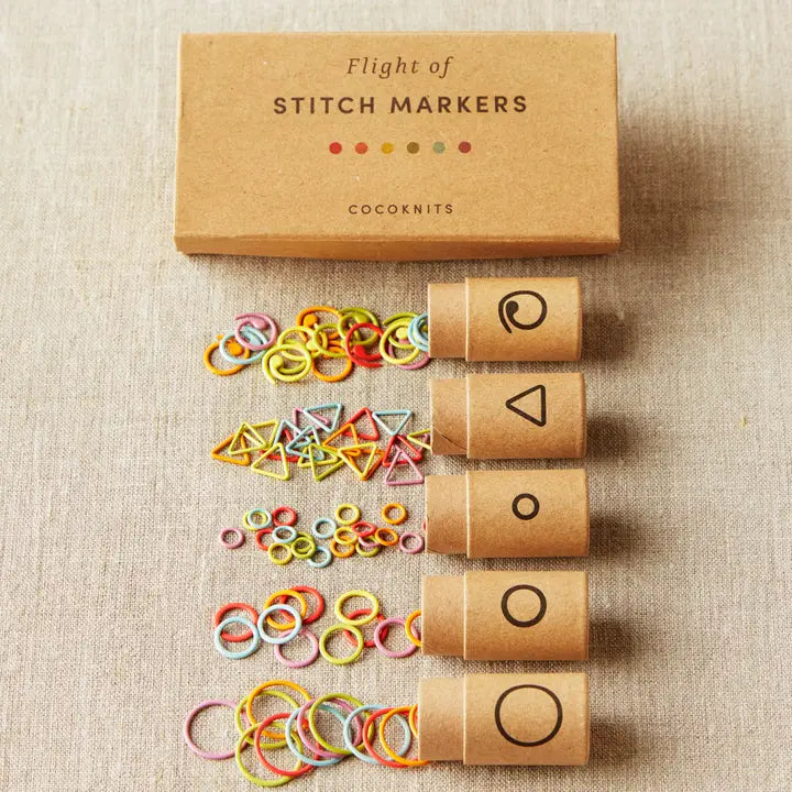 Cocoknits Flight of Stitch Markers [Bundle of 5]