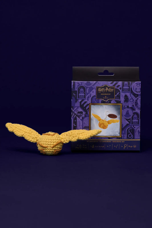 Golden Snitch Keyring Easy Amigurumi Kit