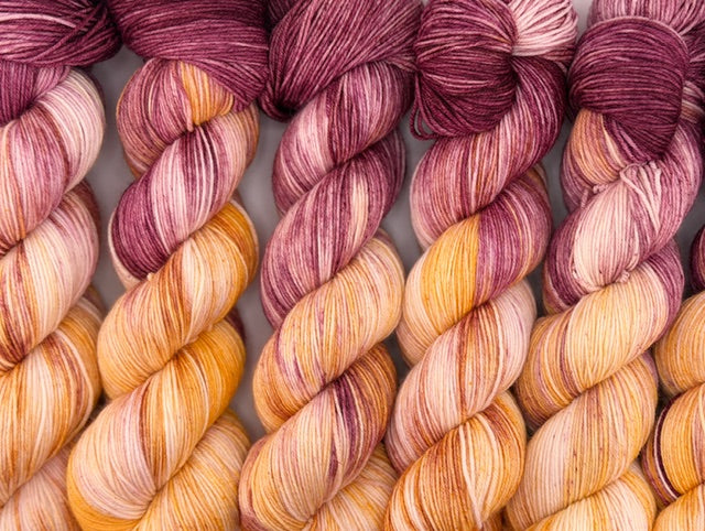 Mulled Wine by Yarnette Hand Dyed Yarns