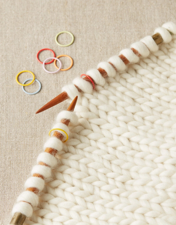 Cocoknits Colorful Ring Stitch Markers - Jumbo [Bundle of 10]