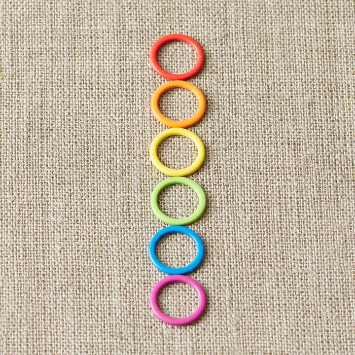 Cocoknits Colorful Ring Stitch Markers - Original [Bundle of 10]