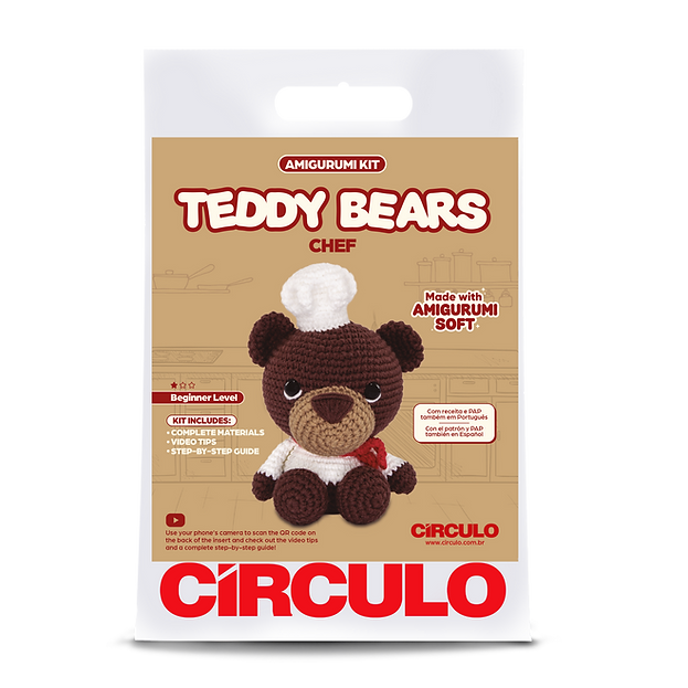 Teddy Bear Collection - Amigurumi Kits by Circulo