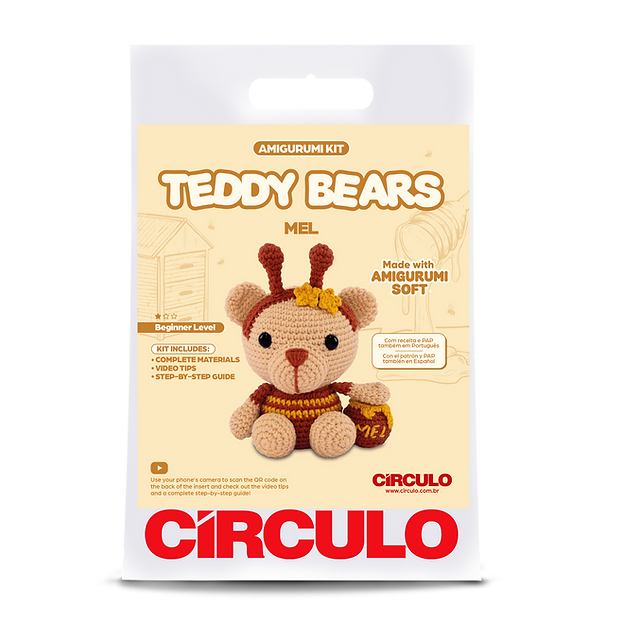 Teddy Bear Collection - Amigurumi Kits by Circulo