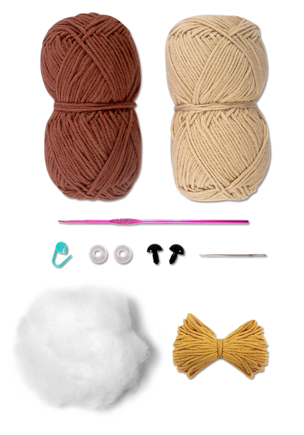 Teddy Bear Collection - Amigurumi Kits by Circulo
